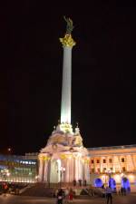 Platz der Unabhängigkeit (Maidan Nezaležnosti) in Kiew