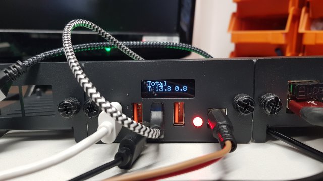 4 USB-Channel 5V Poser supply module larger font