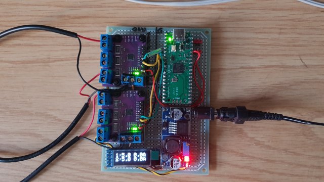 Raspberry PI Pico with INA3221