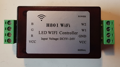 H801 RGBW WiFi LED Controller for RGBW