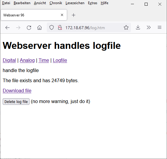 Show SD Data on Arduino Webserver